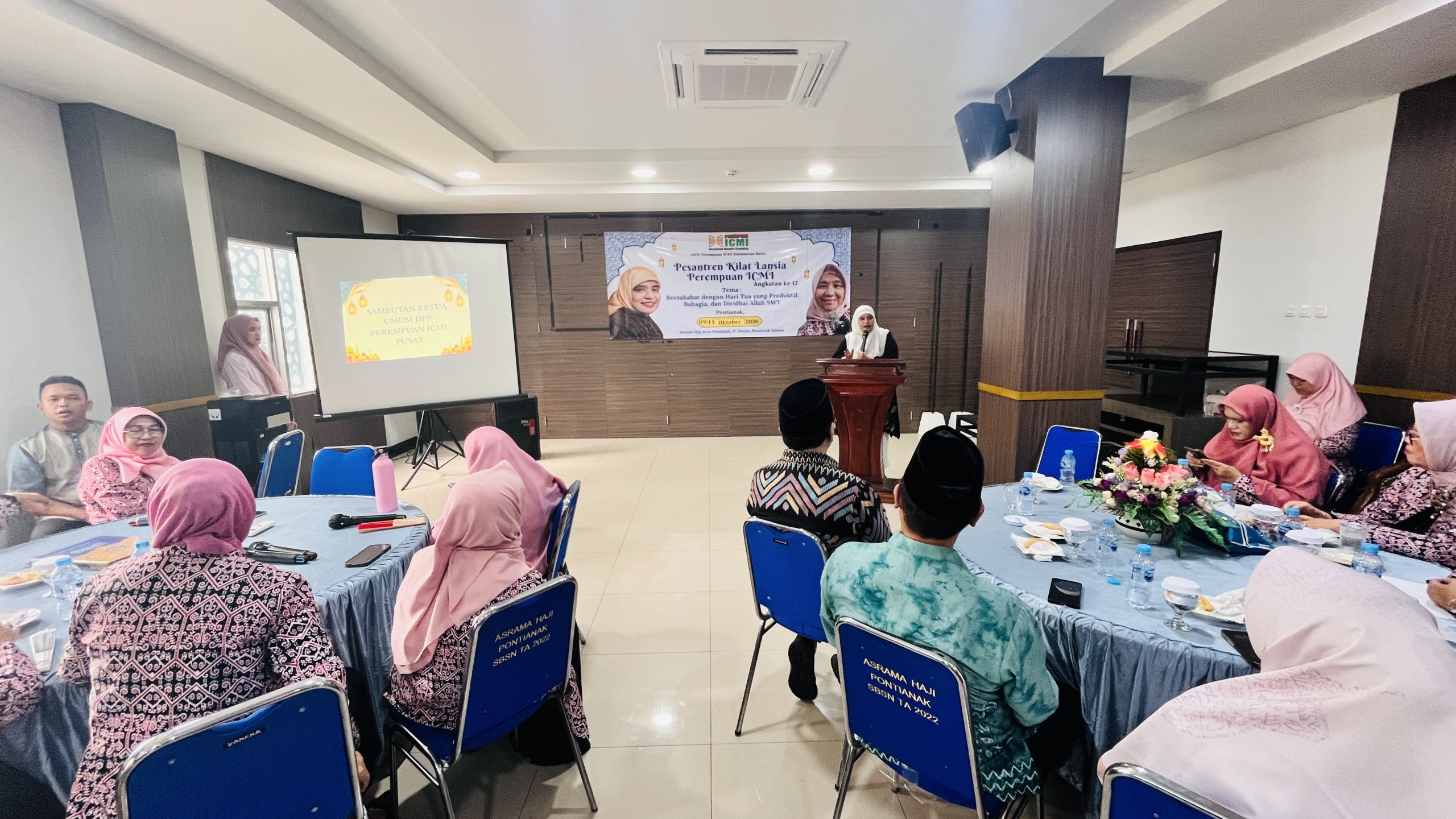 Perempuan ICMI Kalbar Gelar Pesantren Kilat Lansia, Dorong Hidup Sehat Dan Produktif